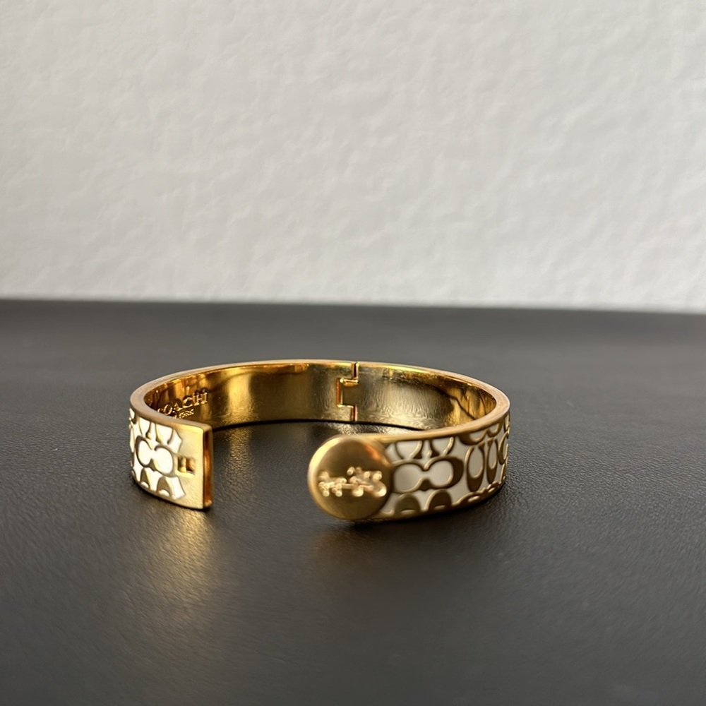 Coach gold bangles - Picture 5 of 9